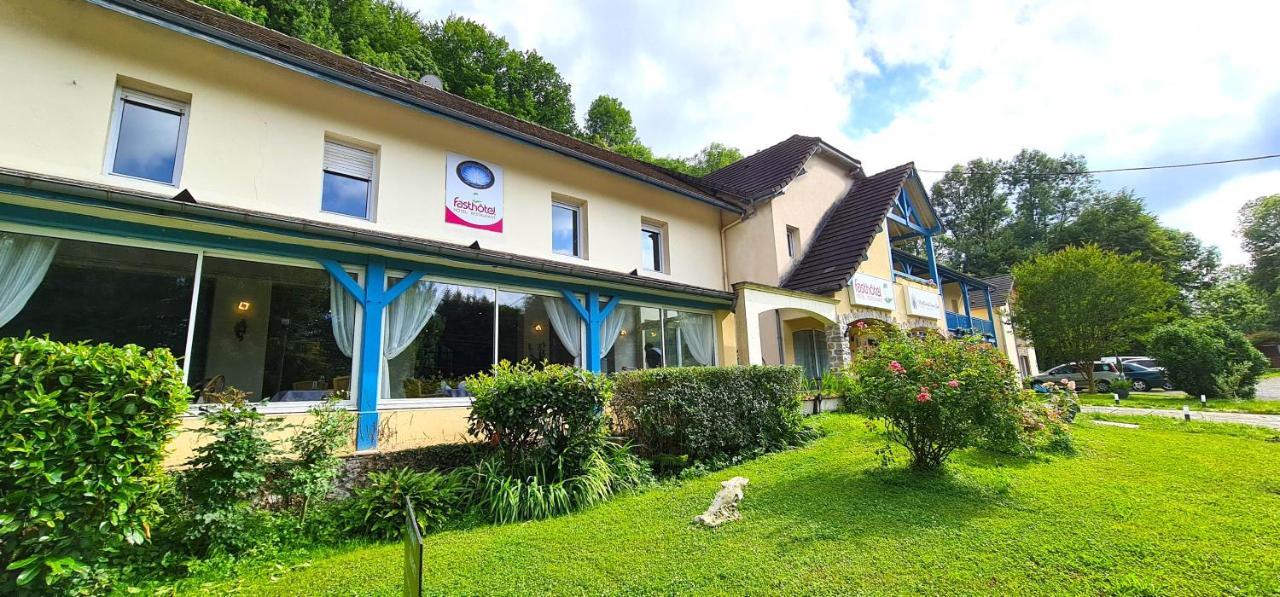 Fasthotel Oloron Hostellerie Du Paon Blanc Lurbe-Saint-Christau Екстер'єр фото